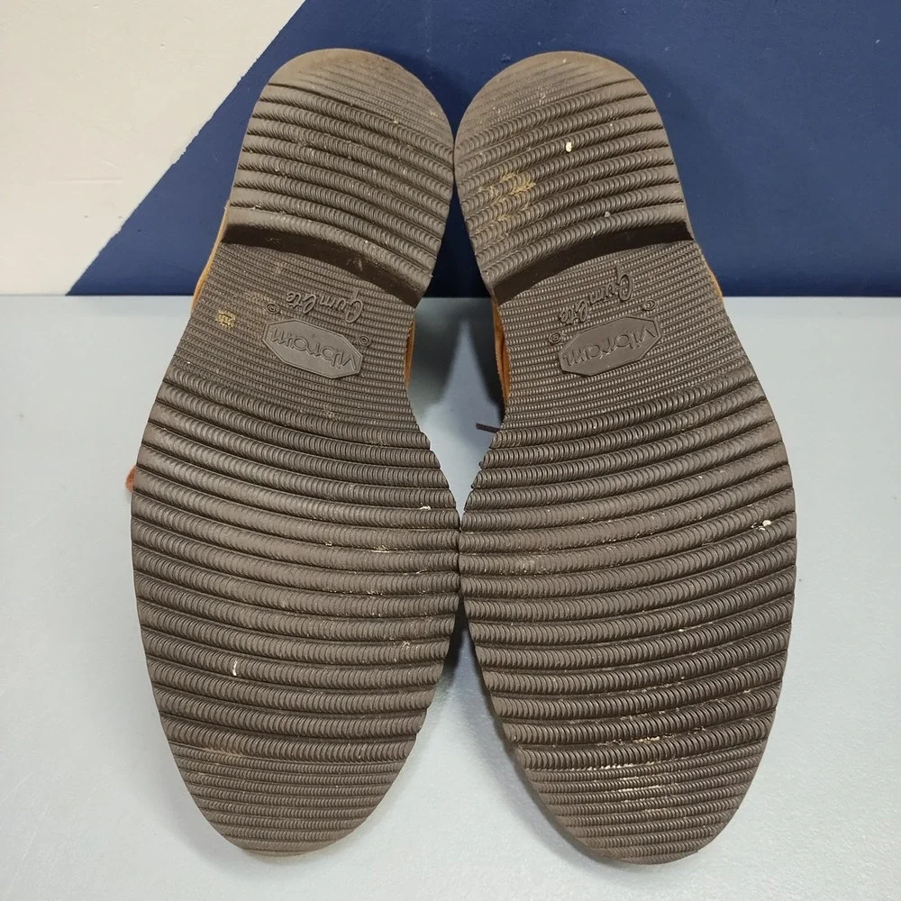 To Boot New York Oxford Shoes Mens US Size 9 Brown Comfort Almond Toe Italy Made